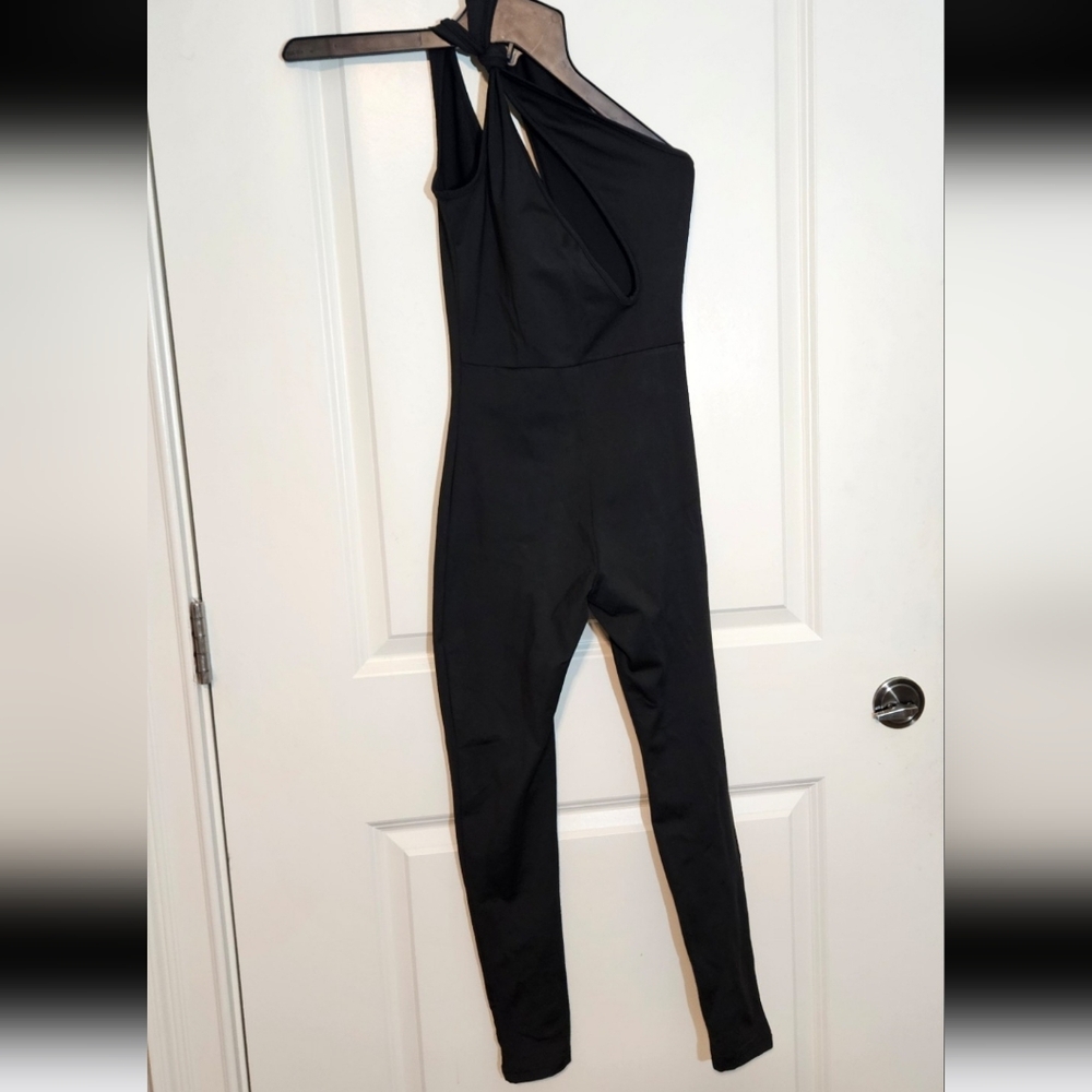 UNBRANDED Asymmetric Cut-out Jumpsuit
